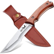 Outdoor Messer Survival Full Tang 14.5cm Jagdmesser Feststehende Klinge mit S...