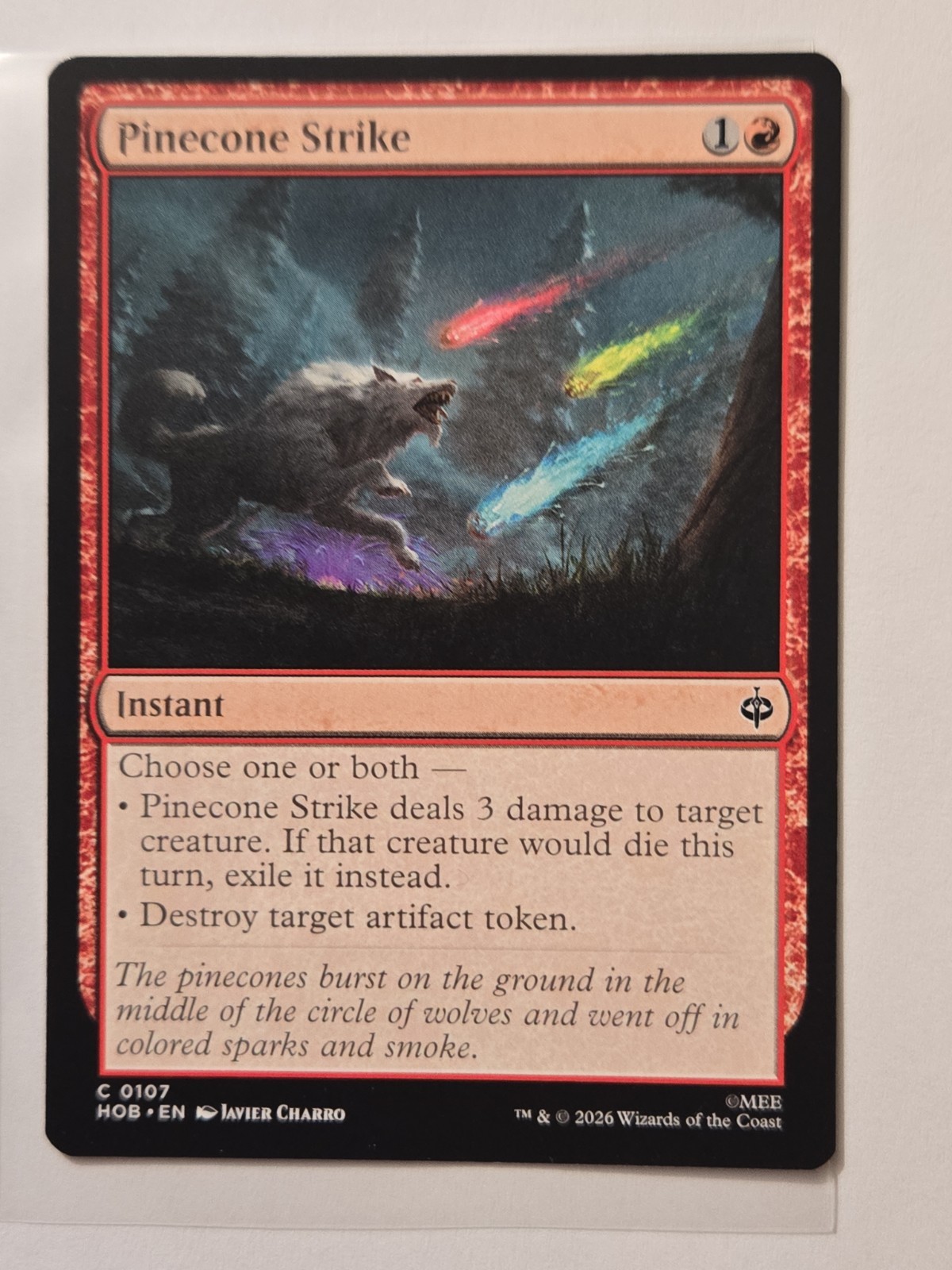 Pinecone Strike - 107 - The Hobbit - NM - Instant - C