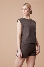 Active People Womens Lunar Oversized Vest Casual Summer Lounging Ladies Top