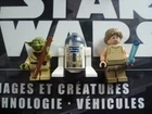 Lego Star Wars Minifigures - LUKE - R2D2 - YODA 75208