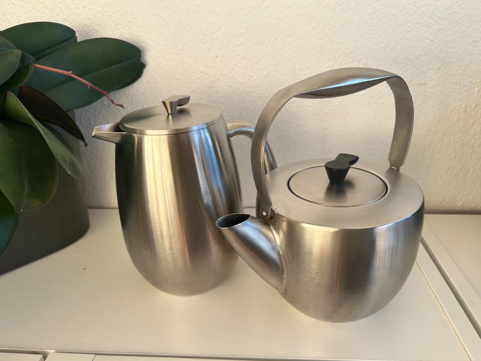 Bodum Columbia French Press & Teapot Set – 1L & 1.5L – Stainless Steel classic