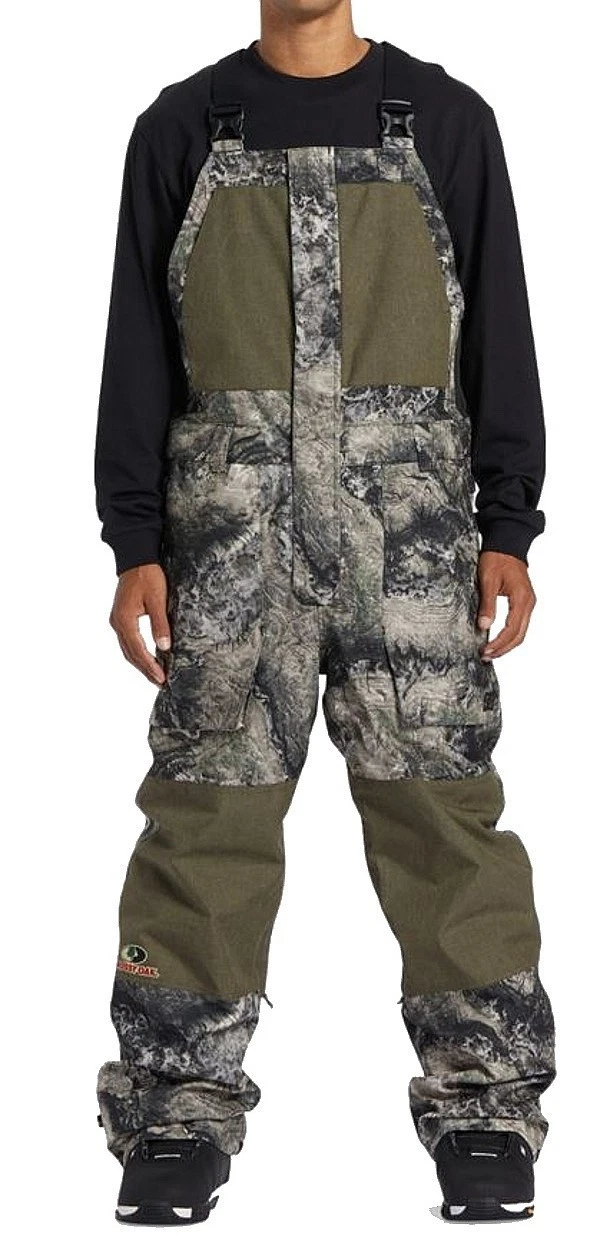 DC Men's SHADOW BIB Snow Pants - ADYTP03036 - XGCK - Small - NWT
