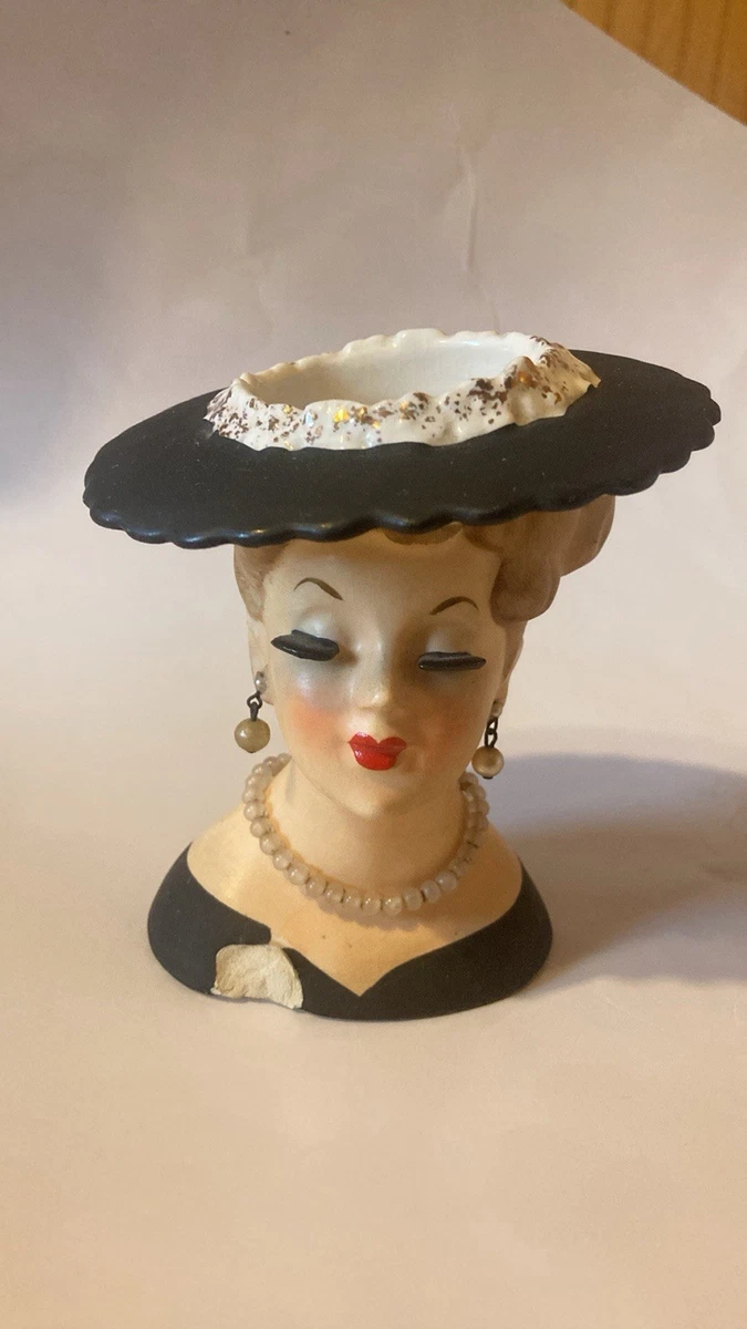 kinako   【希少】head vases ヘッドベース napco head vase products for sale | eBay