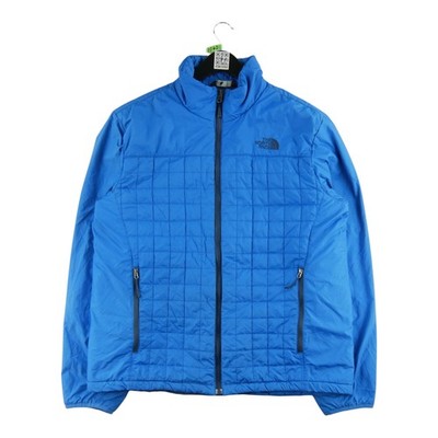 The North Face Herren TNF Blaue Daunenjacke Groesse L #QWE0060