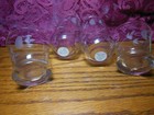 Princess House Heritage Etched Crystal 2 Juice Glasses & 2 other Bar or Punch — photo 3