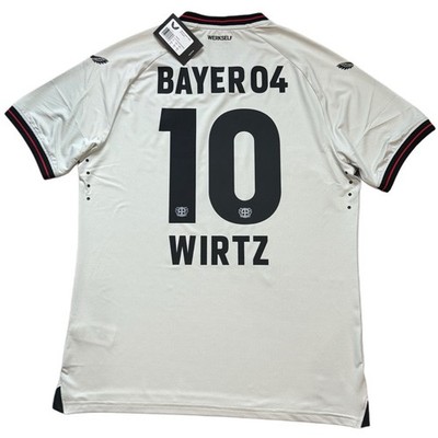 2023/24 Bayer Leverkusen Authentic Away Jersey #10 Wirtz Large