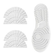 Shoe Repair Rubber Heel , 4PCS Rubber Outsole Shoe Heel Repair, Shoe Sole Rep...