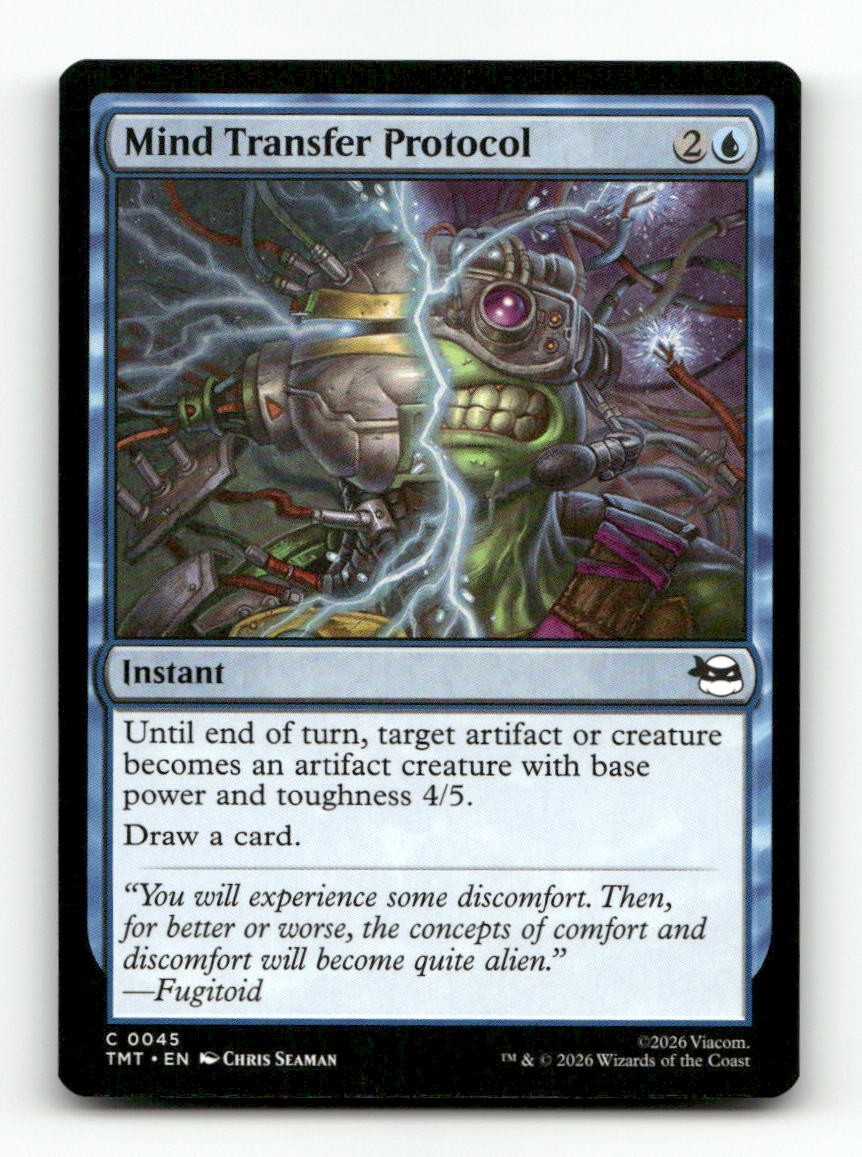 Mind Transfer Protocol 0045 Teenage Mutant Ninja Turtles MTG NM