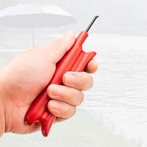 Un must have tool la canna da pesca su ghiaccio da 50 cm realizzata in materiale - Foto 11 di 12