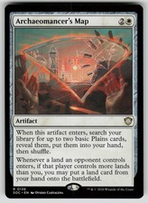 Archaeomancer's Map Rare Commander: Secrets of Strixhaven 136 MTG Near Mint 2026