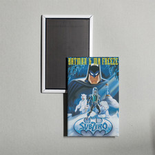 Batman & Mr. Freeze SubZero Mini Movie Poster Fridge Locker Magnet