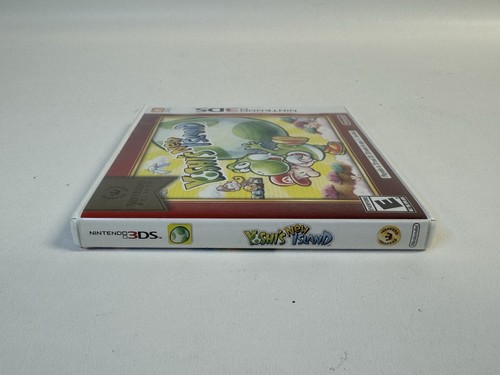 Yoshi's New Island (Nintendo 3DS) Nintendo Select Version Box & Cartridge WORKS - Picture 2 of 4