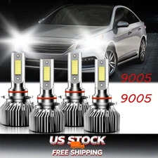 For Hyundai Sonata 2015-2019 LED Headlight Kit Bulb High Low Beam Super Bright