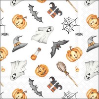 Ambiente Serviette Happy Halloween 20 StüCk 33X33 Cm Party Deko Tischdeko