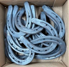 Diamond Farrier 0Pony B Horseshoes, Pony Horseshoes 10 Pair - 20 Shoes 