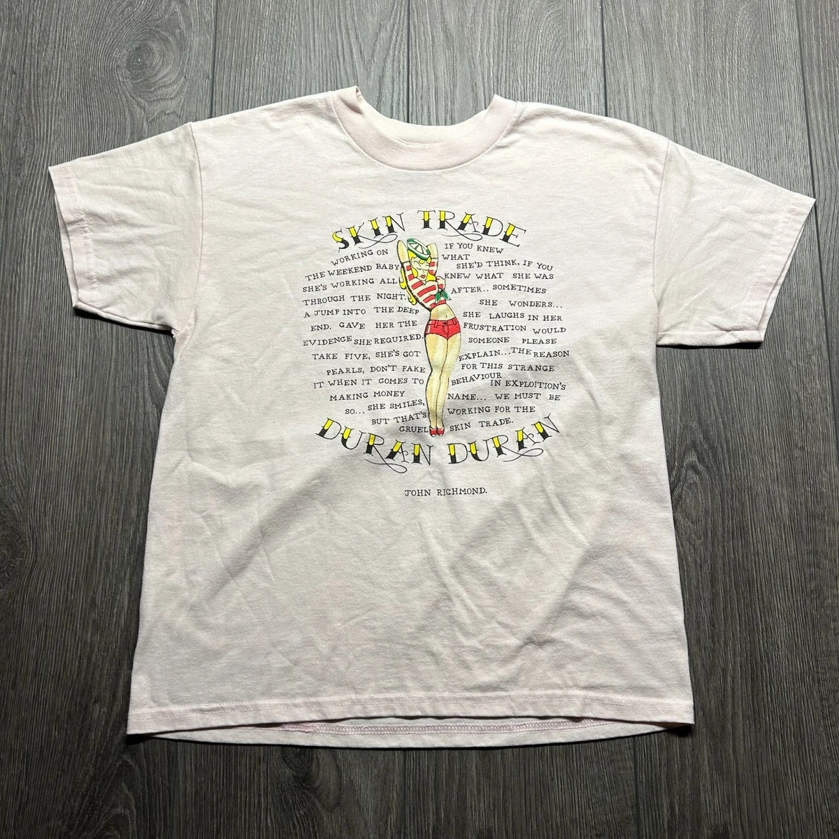 Duran Duran T Shirt Indiana Men's Vintage T-Shirts for sale - eBay