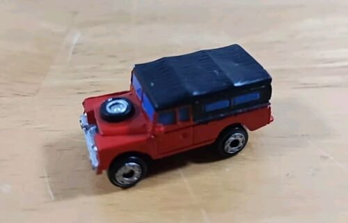 Micromacchine Galoob Land Rover BOCS 3 Rosso - Foto 2 di 7