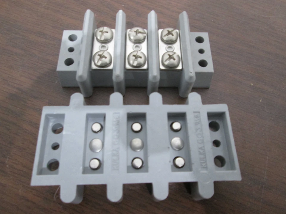 Kulka, 603, 3 Position Terminal Block, Used, Lot of 2 - Image 4 of 4