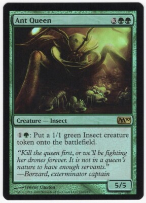 Ant Queen M10 Core Set 2010 FOIL Green Rare Creature MTG NM AZ1