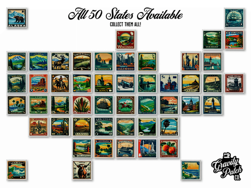 State Postage Stamp Patch | Colorado - Picture 3 of 3