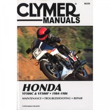 Honda VF500C VF500F (1984-1986) workshop manual Clymer