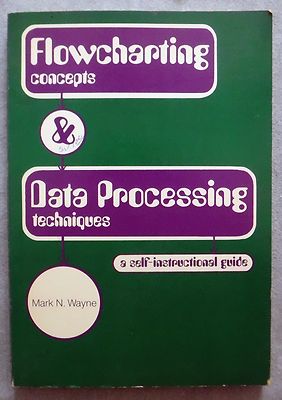 Flowcharting Concepts and Data Processing Techniques A Self-Instructional Guide