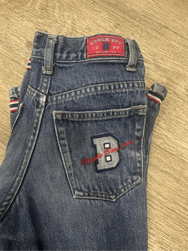 Bugle Boy Girls 7 Y2K Vintage 90’s Flare Jeans - Picture 5 of 6