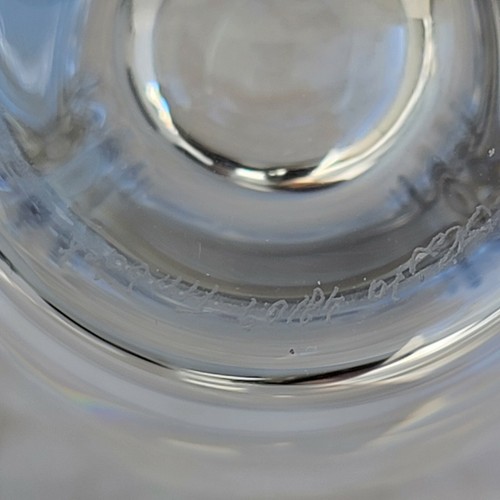 Vintage Klas Goran Tinback Kosta Boda Crystal Glass Vase - Picture 6 of 12