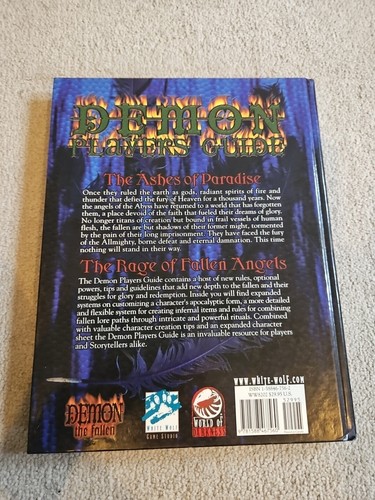 Demon Players Guide Book. Hardback WW8202. Player Resource For Demon The Fallen. - Bild 2 von 2