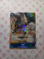 One Piece Card Game Zeff Alt Art OP03-047 Signé Par Craig Fairbrass 