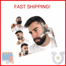 Beard Shaper & Beard Shaping Tool for Men, Beard Lineup Guide Template, Perfect 