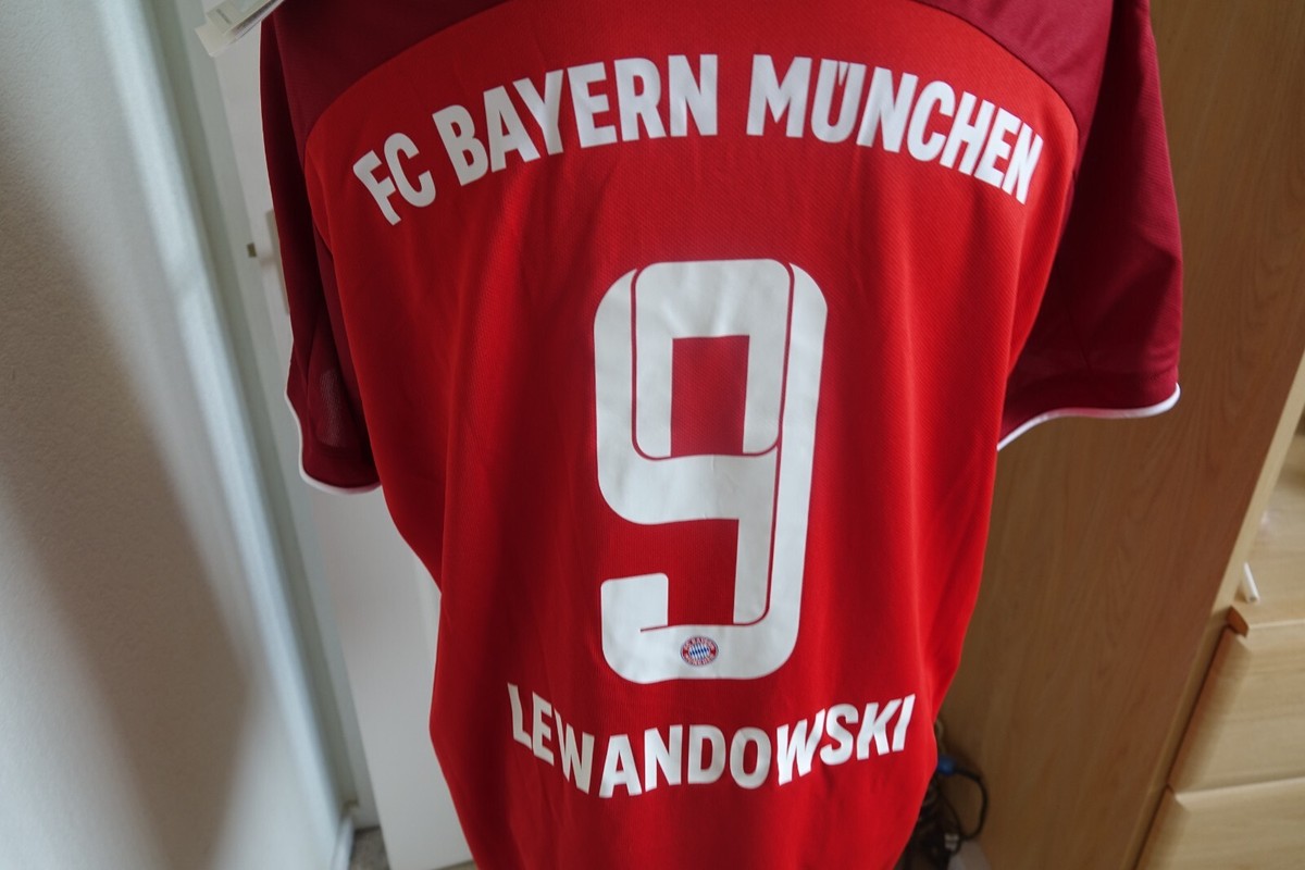 LEWANDOWSKI ** BAYERN MUNICH HOME SHIRT 2021-22 BNWT SIZE XX LARGE