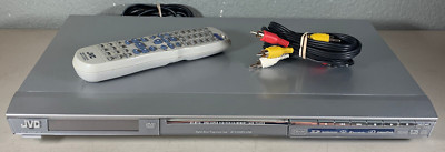 READ! Works! JVC XV-NP10 DVD Player w/ OEM Remote Super VCD CD Memory Card Play