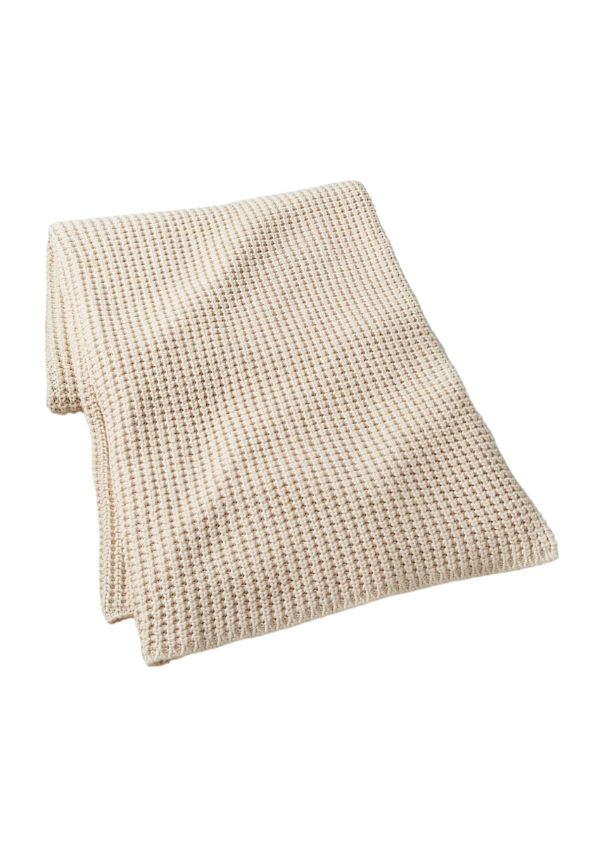 Ralph lauren waffle blanket sales