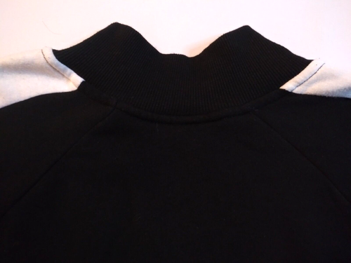 Camicia Rebook donna grande? Pullover nero quarto zip top allenamento performance - Foto 10 di 12
