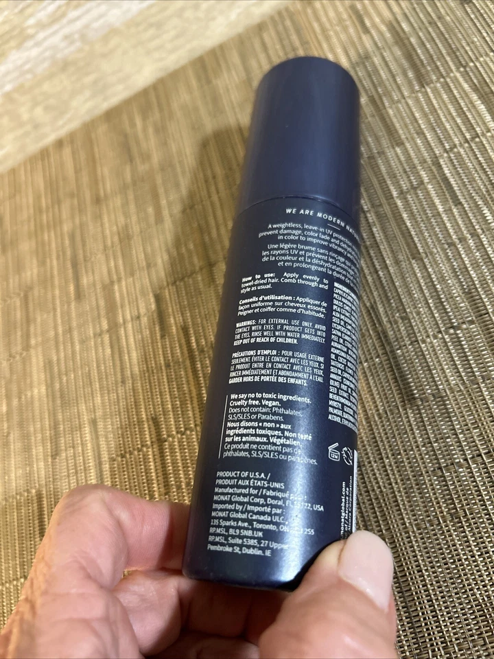 Monat Color Locking + Protective Spray 彩色头发 带 REJUVENIQE 4.5 液量盎司 全新 — 第 3/4 张图片