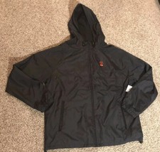 Disney Parks Star Wars Darth Vader Hooded Windbreaker Jacket Black Size S New