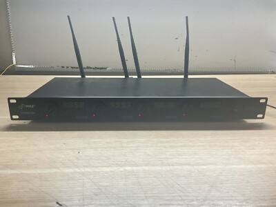 Pyle Pro PDWM7300 Rack Mount 4 Mic Wireless UHF System/JUA675