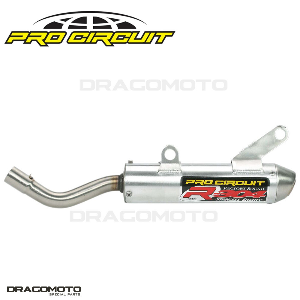Silencieux Pro Circuit R-304 résolvant la perte de puissance Suzuki RM 250