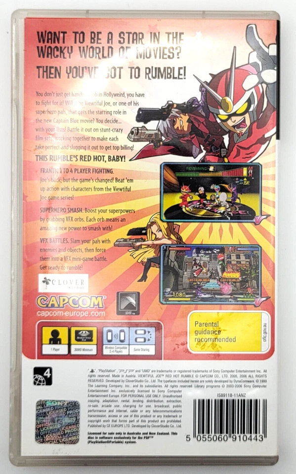 Sony PSP - Viewtiful Joe Red Hot Rumble - Image 2 of 3