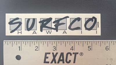SURFCO HAWAII    STICKER/ DECAL/ SURFING