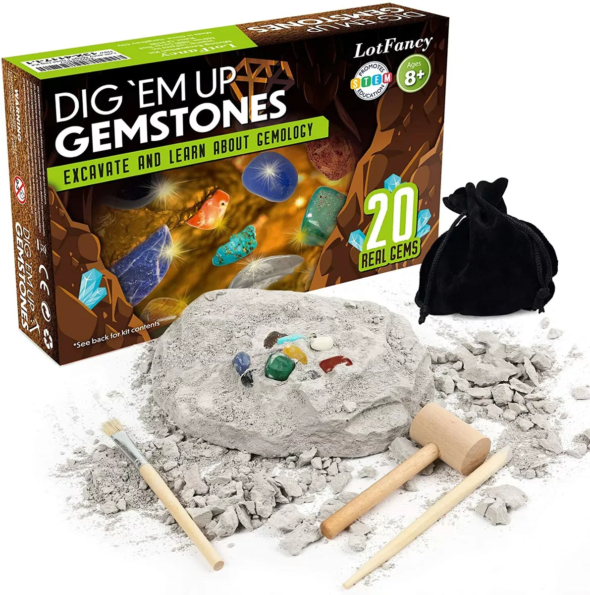 I DIg It! Real Mineral Excavation Kit 