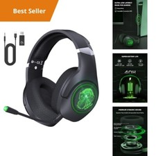 g headset,Wireless Gaming Headset 2.4GHz PS5 Headset Bluetooth 5.2 Xbox Switch P
