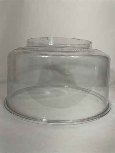 Nuwave Pro Plus Infrared Oven 20631 Replacement Part Clear Plastic Dome No Crack - Picture 3 of 7