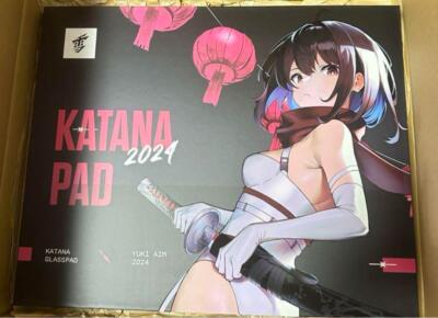 Yuki Aim Katana City Glass Mousepad Limited Large Size 500 Yuki Aim Katana City Glass Mousepad Limited Large Size 500