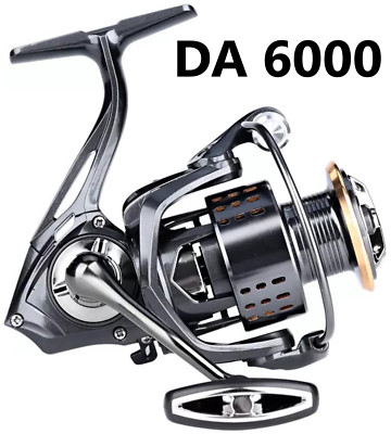 Spinning Fishing Reel 5.2:1 Freshwater Saltwater Right Left Hand Metal Spool New