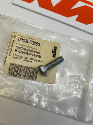 1 VIS 1IS M7x25 ktm 0933070253 125 sting 50 sx sxr 400 620 640 duke - Picture 2 of 4