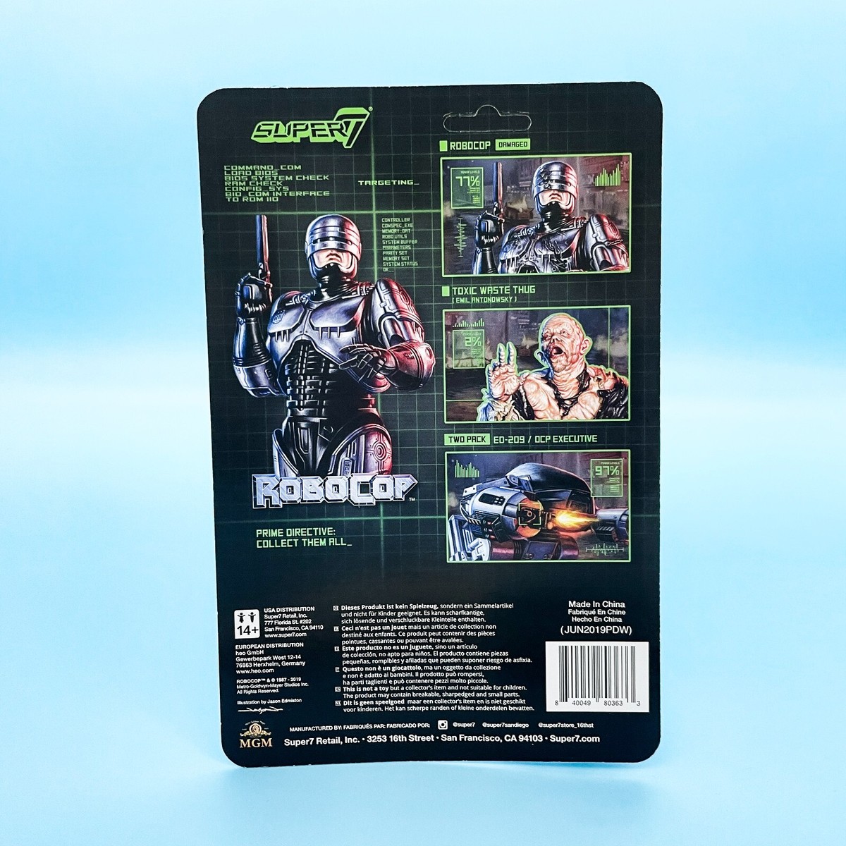 ロボコップ　AUDIOTRONIC ROBOCOP WATCH HIM TALK RoboCop 12