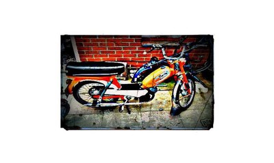 1973 Batavus Bike Motorcycle A4 Photo Poster