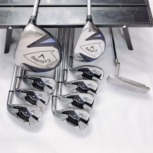 Callaway WARBIRD Golf Club Set 1W 5W 59i Pw Sw PT 10pc RH Regular